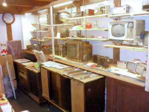 仮置きした展示室